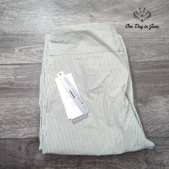 New Directions Short Length Slim Leg Pants Size 10 - Picture 6 of 6